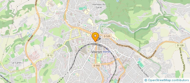 localisation de l'entreprise MADAME CHRISTIANE COLLOMB à VOIRON