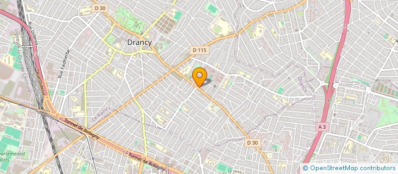 localisation de l'entreprise MADAME CHRISTIANE CONSTANTINO  DRANCY