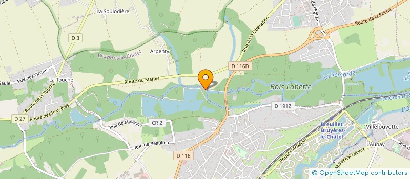 localisation de l'entreprise MADAME CHRISTIANE COOLS à BREUX-JOUY