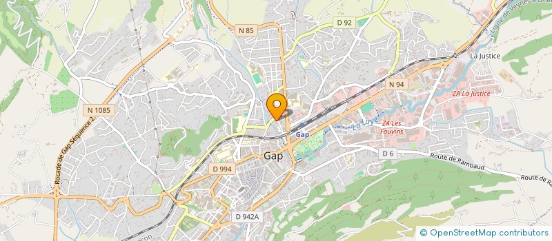 localisation de l'entreprise MADAME CHRISTIANE COPPE  GAP