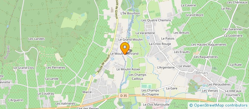 localisation de l'entreprise MADAME CHRISTIANE CORCOS  BENAIS