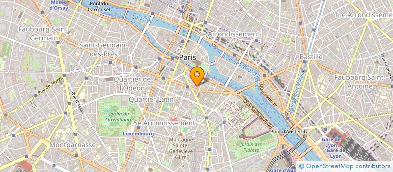 localisation de l'entreprise MADAME CHRISTIANE COUDERE à PARIS