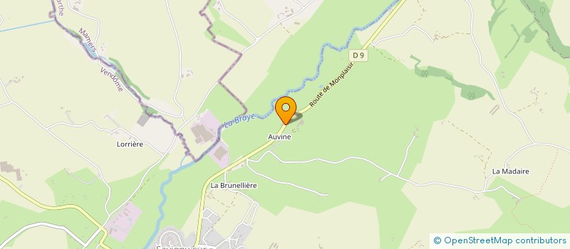 localisation de l'entreprise MADAME CHRISTIANE CUROT à SAVIGNY SUR BRAYE