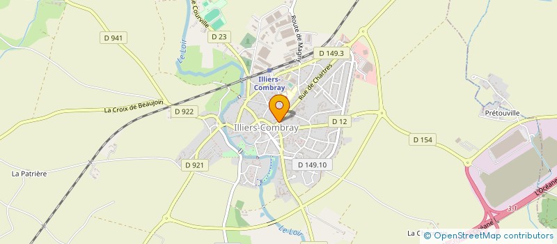 localisation de l'entreprise MADAME CHRISTIANE DAVID à BAILLEAU-LE-PIN