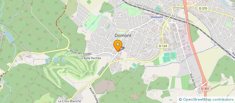 localisation de l'entreprise MADAME CHRISTIANE DE COOMAN à DOMONT