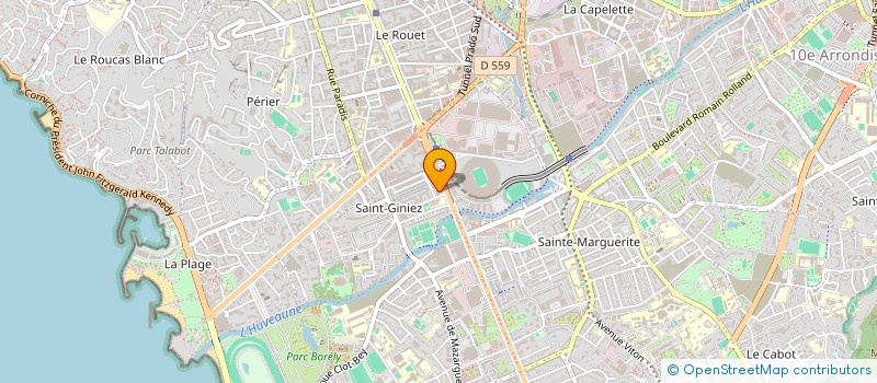localisation de l'entreprise MADAME CHRISTIANE DEGUERMENDJIAN à MARSEILLE
