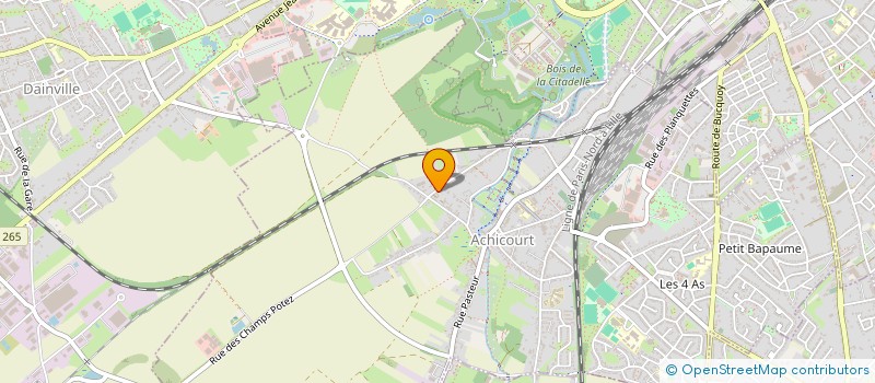 localisation de l'entreprise MADAME CHRISTIANE DEHAY  ACHICOURT