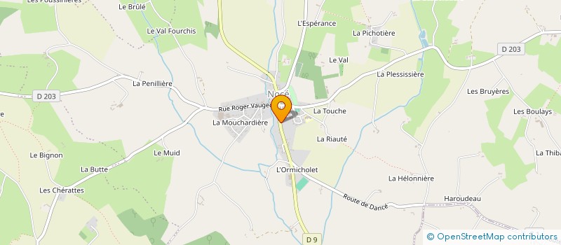 localisation de l'entreprise MADAME CHRISTIANE DELVINCOURT à PERCHE-EN-NOCE