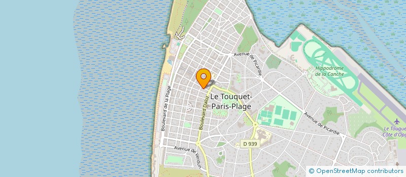 localisation de l'entreprise MADAME CHRISTIANE DENIAUX à LE TOUQUET-PARIS-PLAGE