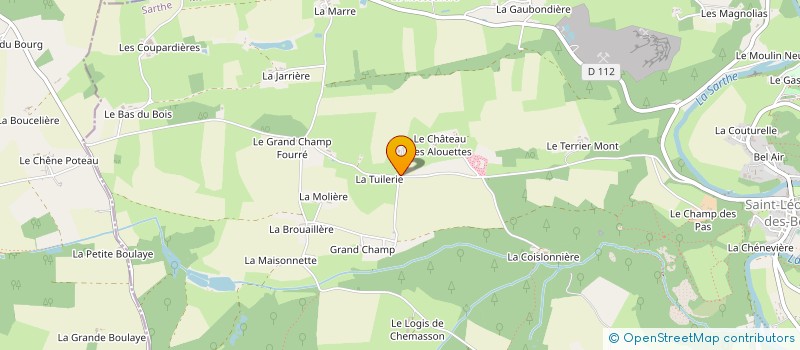 localisation de l'entreprise MADAME CHRISTIANE DESMOTTES à SAINT-LEONARD-DES-BOIS