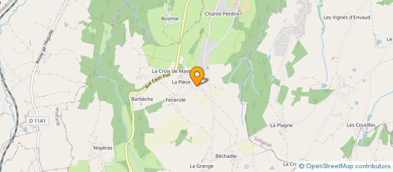 localisation de l'entreprise MADAME CHRISTIANE DEVEAUX à JOURGNAC
