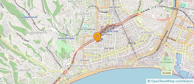 localisation de l'entreprise MADAME CHRISTIANE DI GIOVANNI à NICE