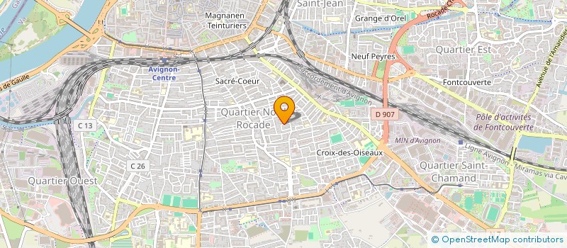localisation de l'entreprise MADAME CHRISTIANE DINI à AVIGNON