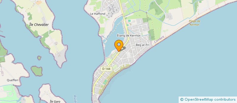 localisation de l'entreprise MADAME CHRISTIANE DIQUELOU  ILE-TUDY