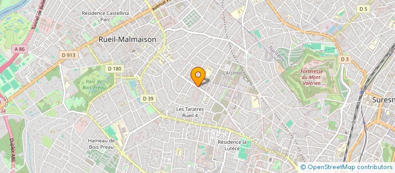 localisation de l'entreprise MADAME CHRISTIANE DONADELLO à RUEIL MALMAISON