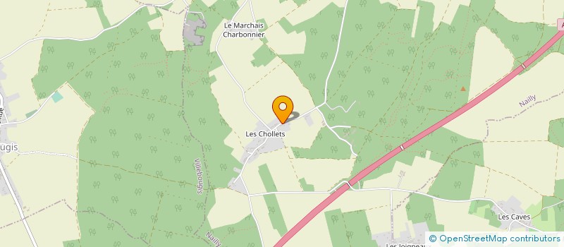 localisation de l'entreprise MADAME CHRISTIANE DUBOIS à NAILLY