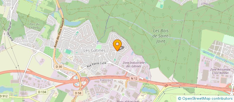 localisation de l'entreprise MADAME CHRISTIANE DUMAND  PLAISIR