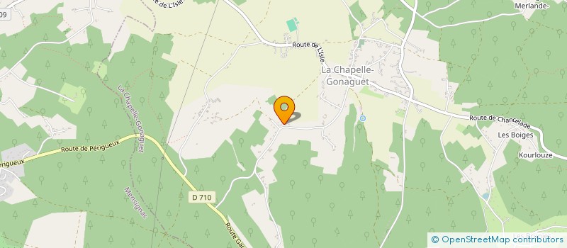 localisation de l'entreprise MADAME CHRISTIANE DUPONT  MENSIGNAC