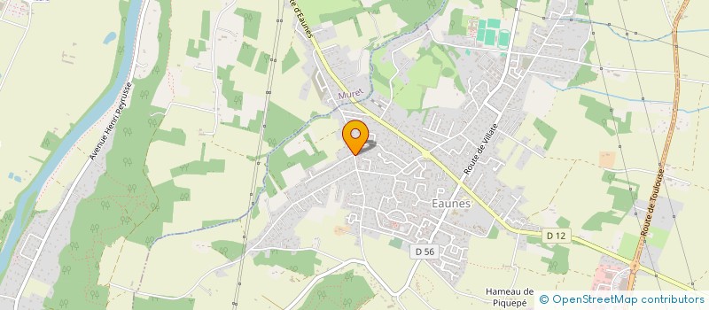 localisation de l'entreprise MADAME CHRISTIANE DURRIEU  EAUNES