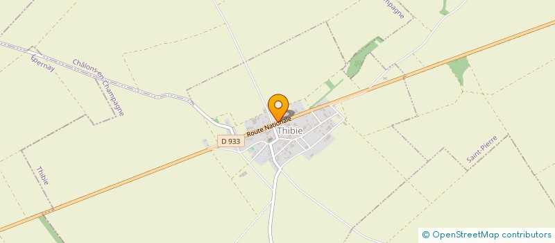 localisation de l'entreprise MADAME CHRISTIANE DUVAL  THIBIE
