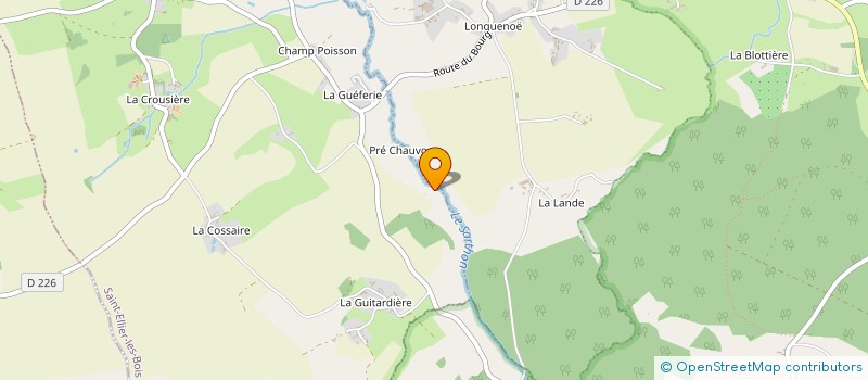 localisation de l'entreprise MADAME CHRISTIANE ETIENNE à L'OREE-D'ECOUVES