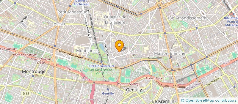 localisation de l'entreprise MADAME CHRISTIANE ETONDE BEBEY  PARIS