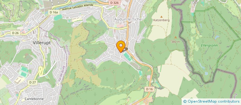 localisation de l'entreprise MADAME CHRISTIANE ETTING à AUDUN-LE-TICHE