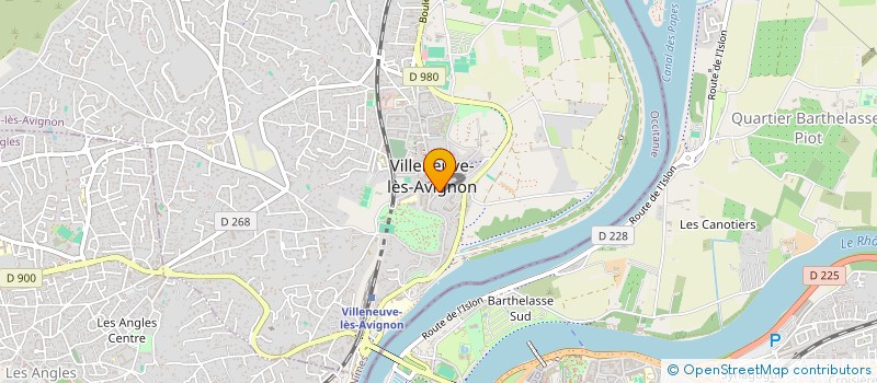 localisation de l'entreprise MADAME CHRISTIANE EYRIER  VILLENEUVE-LES-AVIGNON