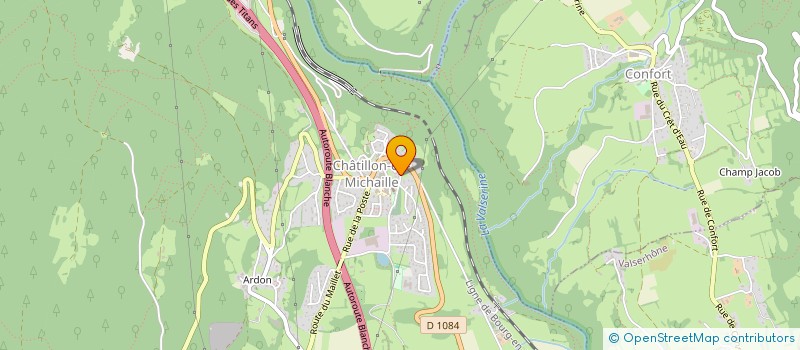 localisation de l'entreprise MADAME CHRISTIANE FAMY à VALSERHONE