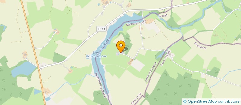 localisation de l'entreprise MADAME CHRISTIANE FARDEAU  PASSAVANT-SUR-LAYON