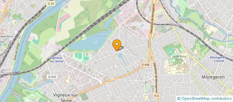 localisation de l'entreprise MADAME CHRISTIANE FARVAULT à VIGNEUX-SUR-SEINE