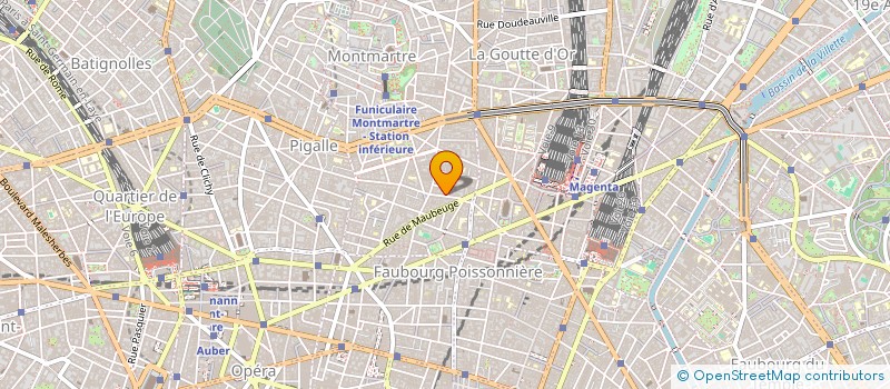 localisation de l'entreprise MADAME CHRISTIANE FAUCONNIER  PARIS