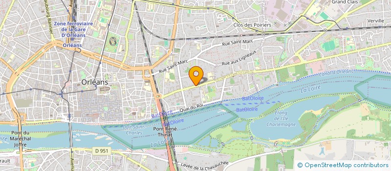 localisation de l'entreprise MADAME CHRISTIANE FERRAND  ORLEANS