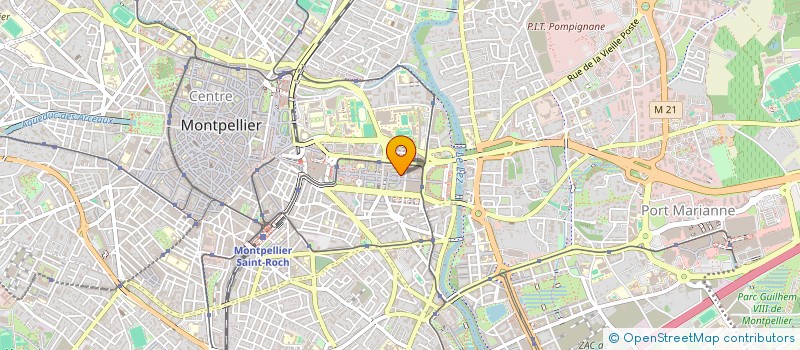 localisation de l'entreprise MADAME CHRISTIANE FERREIRA à MONTPELLIER