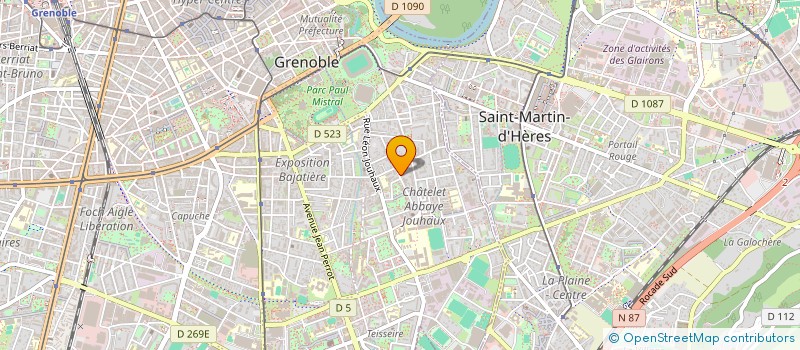 localisation de l'entreprise MADAME CHRISTIANE FEUMI-JANTOU  GRENOBLE