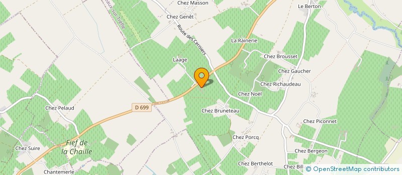 localisation de l'entreprise MADAME CHRISTIANE FLEURANT  REAUX SUR TREFLE