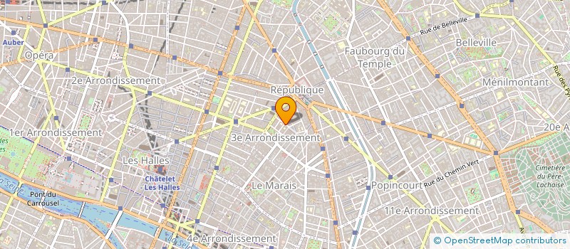 localisation de l'entreprise MADAME CHRISTIANE FOURRET à PARIS