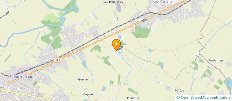 localisation de l'entreprise MADAME CHRISTIANE FRANCHINI à L'ISLE-JOURDAIN
