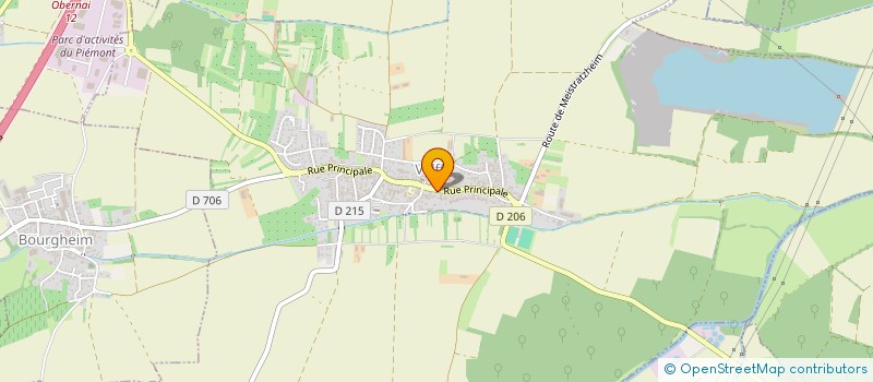 localisation de l'entreprise MADAME CHRISTIANE FUCHS à VALFF