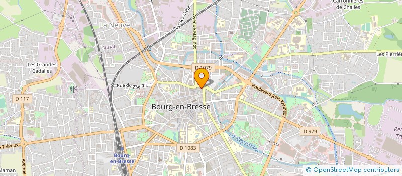 localisation de l'entreprise MADAME CHRISTIANE GASTON à BOURG-EN-BRESSE
