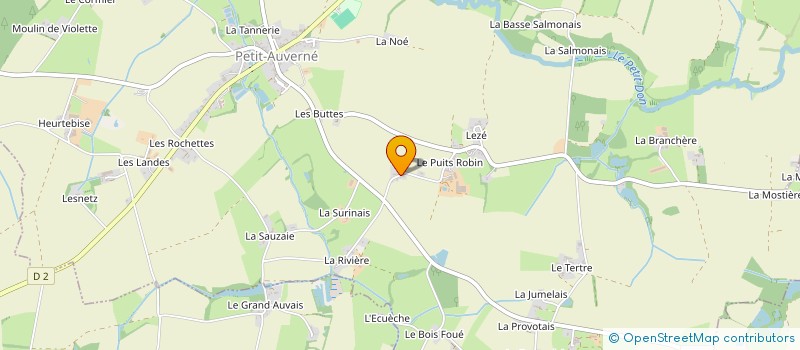 localisation de l'entreprise MADAME CHRISTIANE GATINEAU à LA CHAPELLE-GLAIN