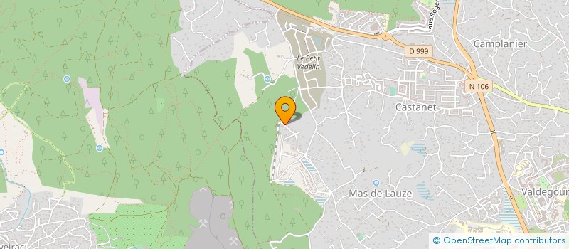 localisation de l'entreprise MADAME CHRISTIANE GAUBERT  NIMES