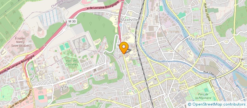 localisation de l'entreprise MADAME CHRISTIANE GAUER  MAXEVILLE