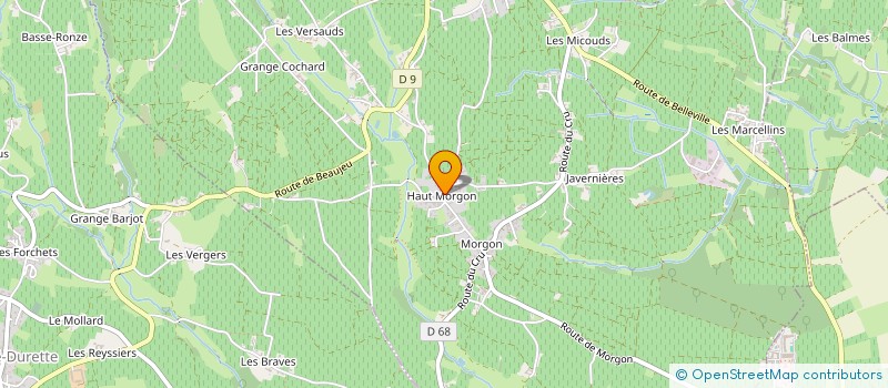 localisation de l'entreprise MADAME CHRISTIANE GAUTHIER à VILLIE-MORGON