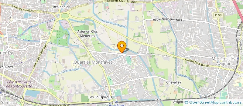 localisation de l'entreprise MADAME CHRISTIANE GENDRE à AVIGNON