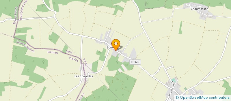 localisation de l'entreprise MADAME CHRISTIANE GERIN  VILLETHIERRY
