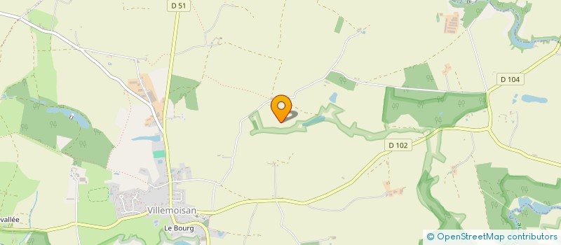 localisation de l'entreprise MADAME CHRISTIANE GILLOT  VAL D'ERDRE-AUXENCE