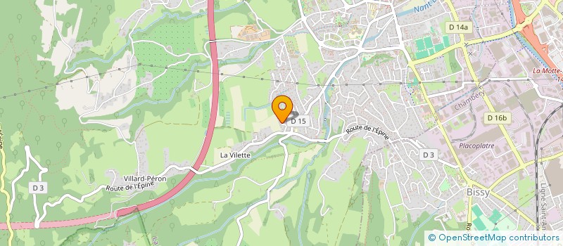 localisation de l'entreprise MADAME CHRISTIANE GONNET à LA MOTTE-SERVOLEX