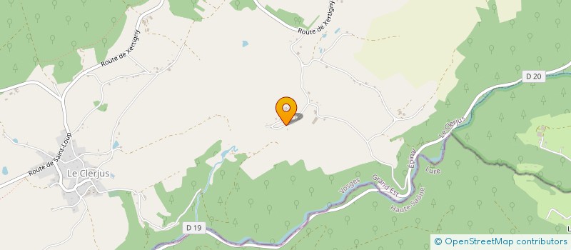 localisation de l'entreprise MADAME CHRISTIANE GRAEFLIN  LE CLERJUS