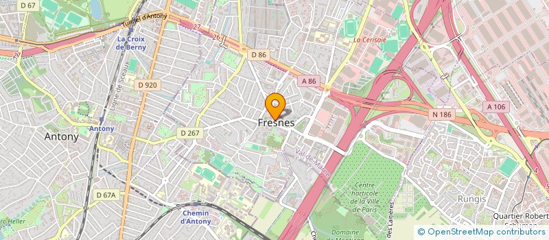 localisation de l'entreprise MADAME CHRISTIANE GRANDIN à FRESNES